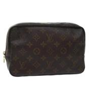 Louis Vuitton Vintage Pre-owned Canvas kuvertvskor Brown, Dam