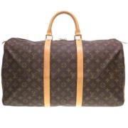 Louis Vuitton Vintage Pre-owned Canvas handvskor Brown, Dam