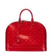 Louis Vuitton Vintage Pre-owned Tyg louis-vuitton-vskor Red, Dam