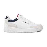 Tommy Hilfiger Casual Sneakers med Ikonisk Monogram White, Herr