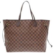 Louis Vuitton Vintage Pre-owned Canvas axelremsvskor Brown, Dam