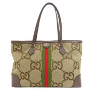 Gucci Vintage Pre-owned Canvas gucci-vskor Multicolor, Dam