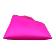 The Attico Fuxia Satin Clutch Väska Pink, Dam