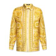 Versace Sidenskjorta Yellow, Herr