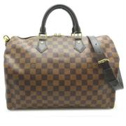 Louis Vuitton Vintage Pre-owned Canvas handvskor Brown, Dam