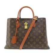 Louis Vuitton Vintage Pre-owned Canvas louis-vuitton-vskor Brown, Dam