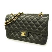 Chanel Vintage Pre-owned Laeder chanel-vskor Black, Dam