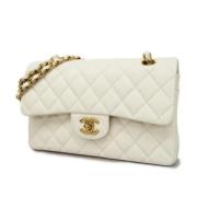 Chanel Vintage Pre-owned Laeder chanel-vskor White, Dam