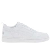 Puma Rebound Low Vit-Sval Ljus Sneakers White, Herr