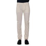 Jacob Cohën Slim Fit Denim Jeans Beige, Herr