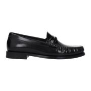 Celine Svarta loafers i skinn Black, Herr