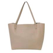 Salvatore Ferragamo Pre-owned Pre-owned Tyg totevskor Beige, Dam