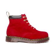 Dr. Martens Röd Mocka Vandringssko Red, Unisex