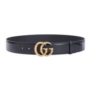 Gucci Stiligt Nero Bälte Black, Herr