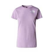 The North Face Lupine Kortärmad Huva T-shirt Purple, Dam