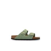 Birkenstock `Arizona BS` Slippers Green, Dam