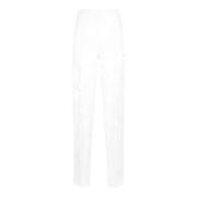 Dries Van Noten Vit ullbyxor regelbunden passform White, Dam