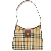 Burberry Vintage Pre-owned Plast totevskor Beige, Dam