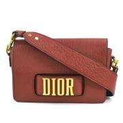 Dior Vintage Pre-owned Tyg dior-vskor Red, Dam