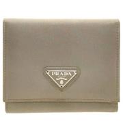 Prada Vintage Pre-owned Nylon plnbcker Gray, Dam