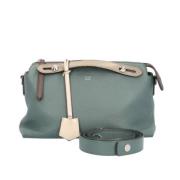 Fendi Vintage Pre-owned Laeder axelremsvskor Green, Dam