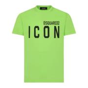 Dsquared2 Verde Icon T-shirt Green, Herr