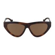 Gucci Snygga solglasögon Gg1333S Brown, Dam