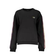 Cavalli Class Dam Sweatshirt med Logotryck Black, Dam