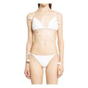 Zimmermann Blomster Trim Bikini White, Dam