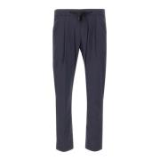 Herno Slim-fit Trousers Blue, Herr