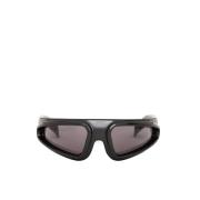 Rick Owens Shiny Ryder Solglasögon Black, Herr