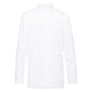 Givenchy Klassisk Bomullsskjorta Vit White, Herr