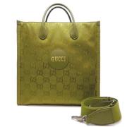 Gucci Vintage Pre-owned Tyg gucci-vskor Green, Dam