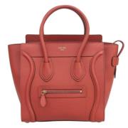 Celine Vintage Pre-owned Laeder celine-vskor Red, Dam