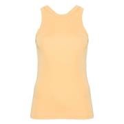 TotêMe Flytande Tank Top Yellow, Dam