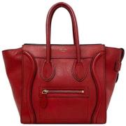 Celine Vintage Pre-owned Laeder celine-vskor Red, Dam