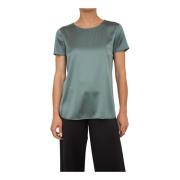 Max Mara Casual Bomull T-shirt Green, Dam