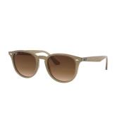 Ray-Ban Brun Gradient Solglasögon Propionat Ram Beige, Unisex