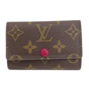 Louis Vuitton Vintage Pre-owned Canvas nyckelhllare Brown, Dam