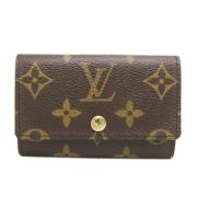 Louis Vuitton Vintage Pre-owned Canvas nyckelhllare Brown, Dam