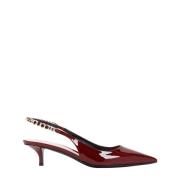 Gucci Elegant Slingback Sandaler Red, Dam