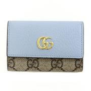 Gucci Vintage Pre-owned Canvas nyckelhllare Blue, Dam