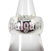 Bvlgari Vintage Pre-owned Vitt guld ringar Gray, Dam