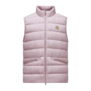 Moncler Lättviktsrosa Dunväst Pink, Herr