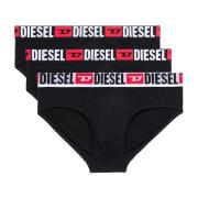 Diesel Klassisk Briefs Paket Black, Herr