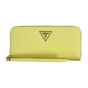 Guess Yellow Polyurethane Wallet Yellow, Dam