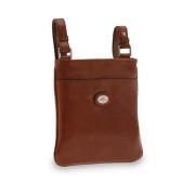 The Bridge Brun Läder Crossbody Väska Brown, Herr