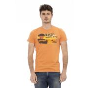 Trussardi T-Shirts Orange, Herr