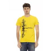Trussardi Sunny Day Casual Chic Bomull T-shirt Yellow, Herr