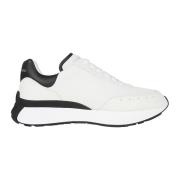 Alexander McQueen Vita Sneakers för Män Aw24 White, Herr